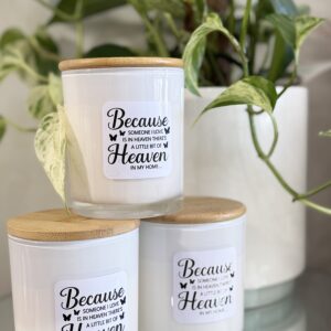 Sympathy candle jars - flaming flamingo
