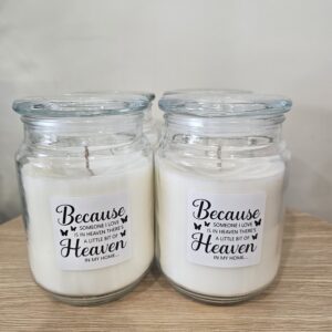 Sympathy candle jars