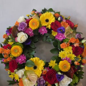 Sympathy -  Wreath Bright